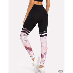 Two toned workout leggings